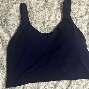 Aerie Cropped Built In Bra Tank